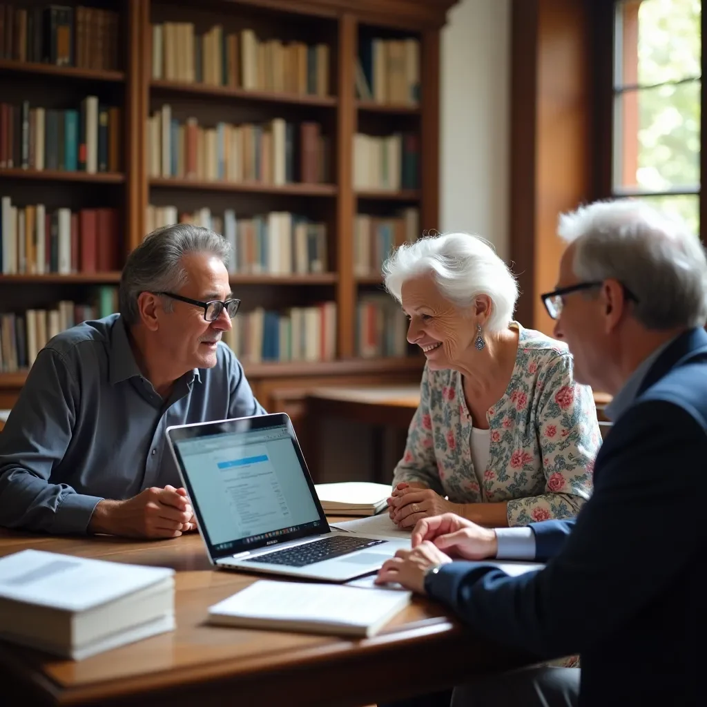 Modern office environment